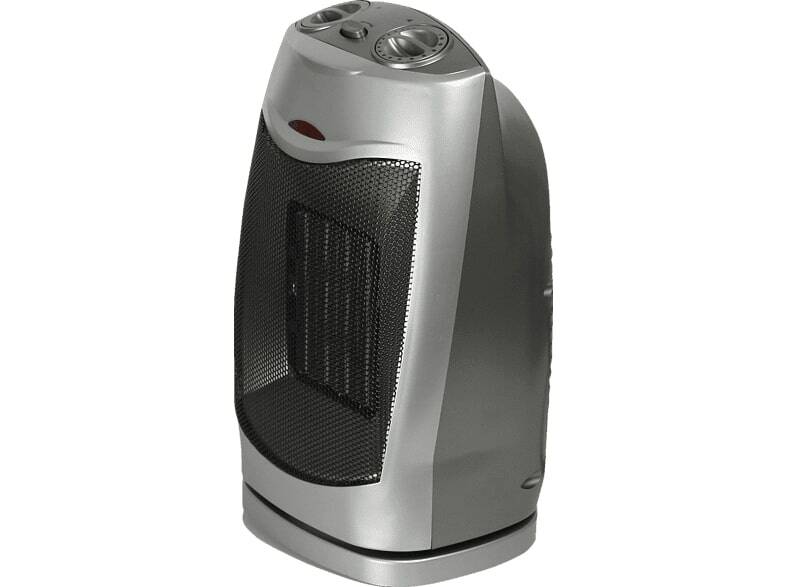 El Fuego Keramik Heizlüfter » AY697 « inkl. Schwenkfunktion 1500 W