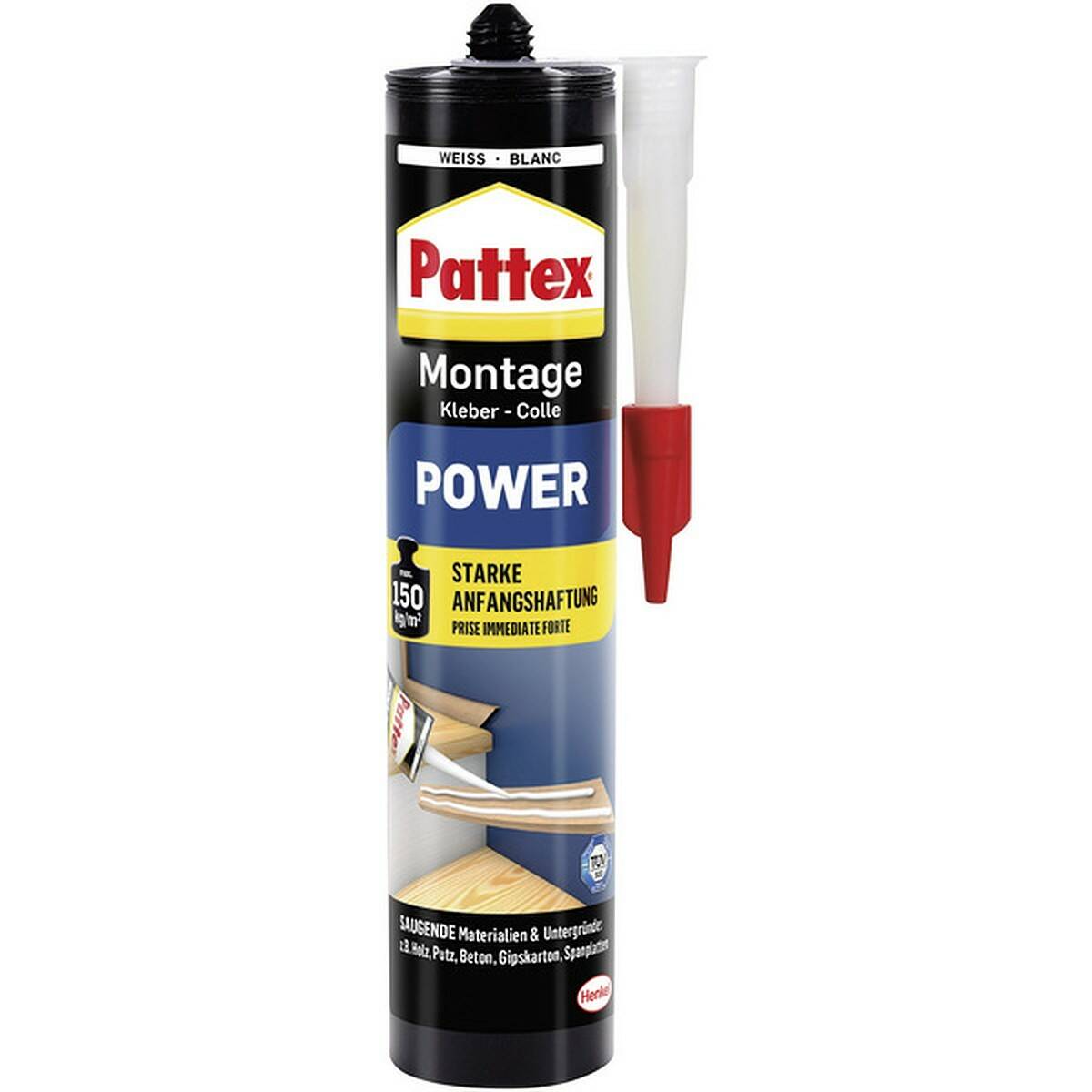 Pattex Montagekleber Power » 370 g « 150 kg/m² Pattex Zubehör Montagekleber Power
