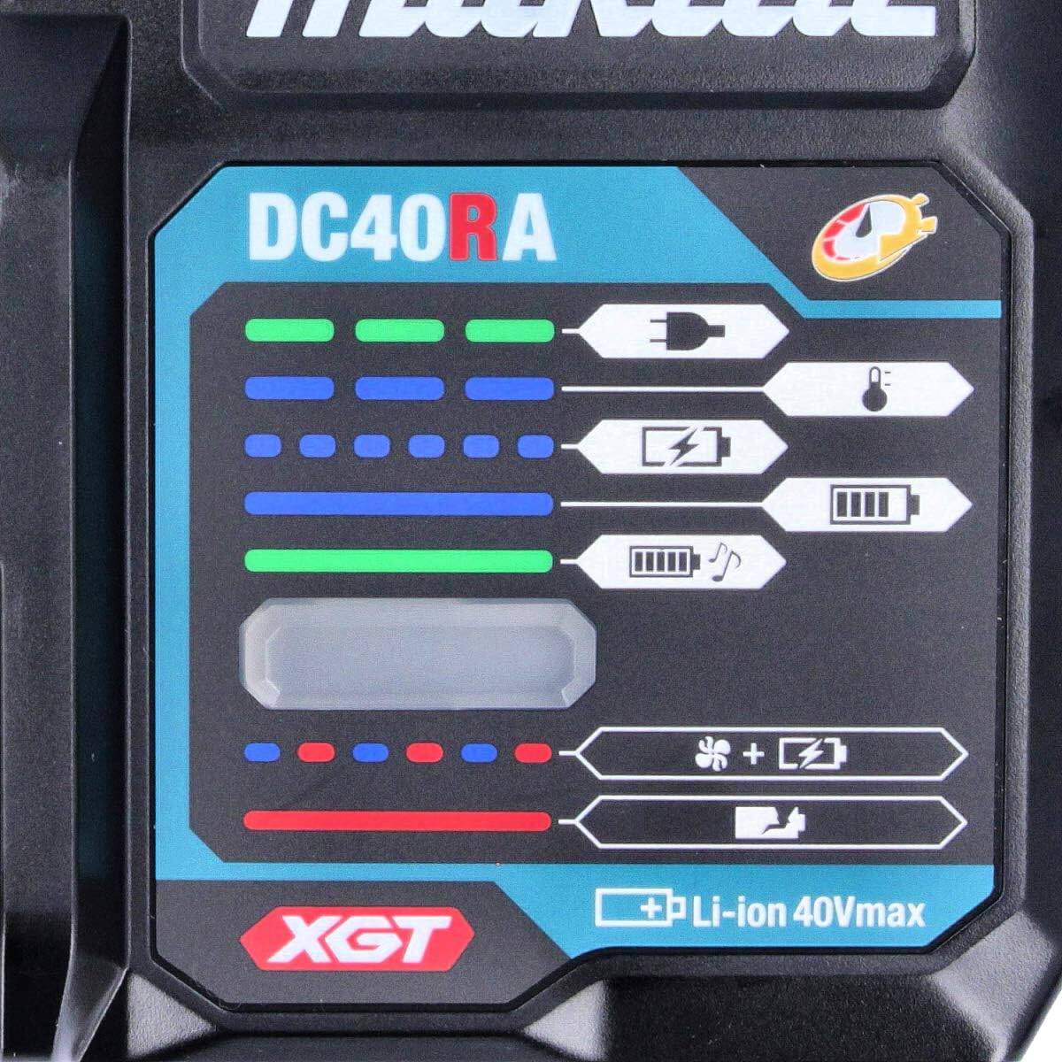 Makita Schnellladegerät » DC40RA « 40 Volt max. 191E07-8, XGT-Serie