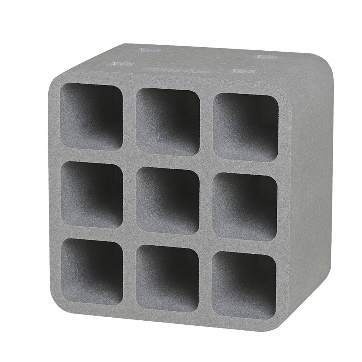 Climapor Flaschenbox » Cube « 38 x 38 x 26 cm, Polystyrol, 9 Flaschen Climapor Flaschenbox » Cube « 38 x 38 x 26 cm, Polystyrol, 9 Flaschen