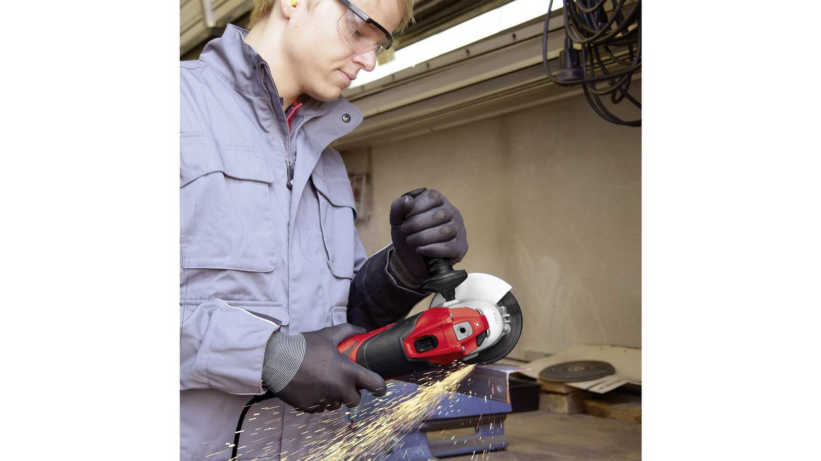 Einhell Winkelschleifer » TE-AG 125/750 « 750 Watt - ohne Trennscheibe