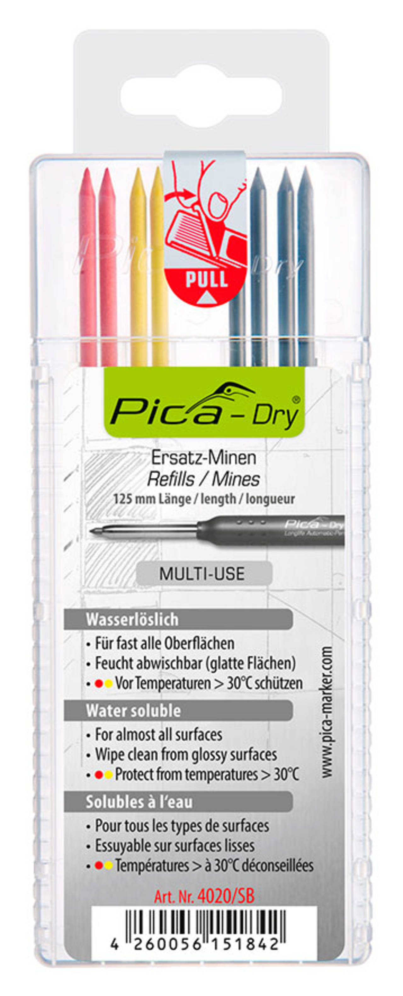 Pica Master Markier Set Schreiner - 55010 -Tischler, Monteure, Innenausbau