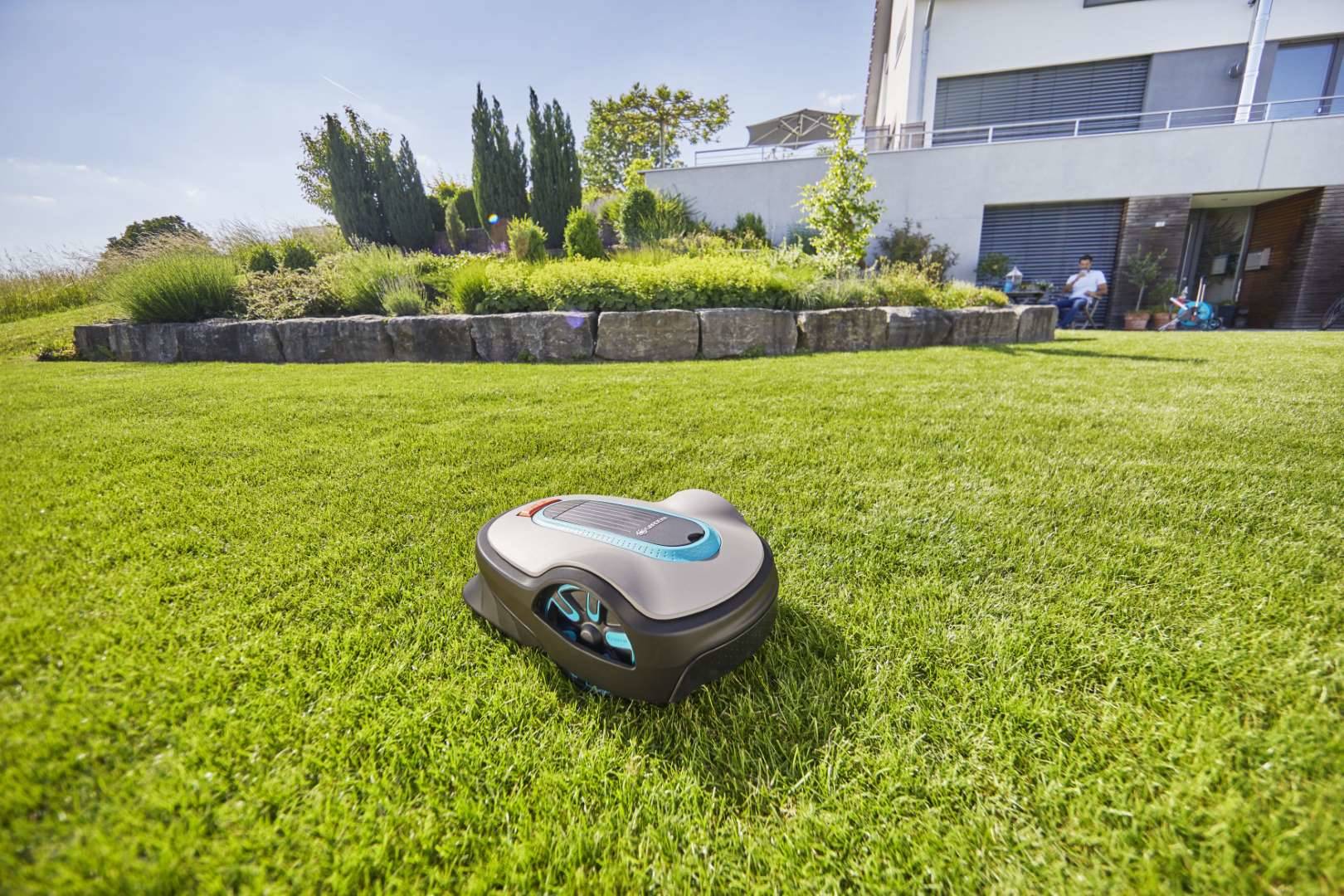 Gardena SILENO Life Mähroboter 800 m², Akku Rasenmäher