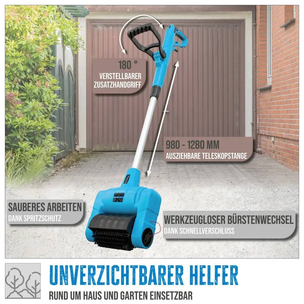 GÜDE Universalbürste » GUB 500 « Teleskopstange, Zusatzhandgriff