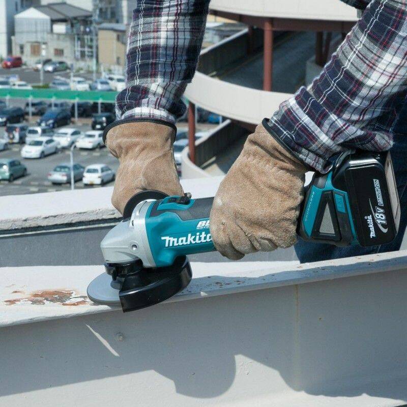 Makita Akku-Winkelschleifer » DGA513RTJ « 18 V, Makpac inkl. 2x Akkus