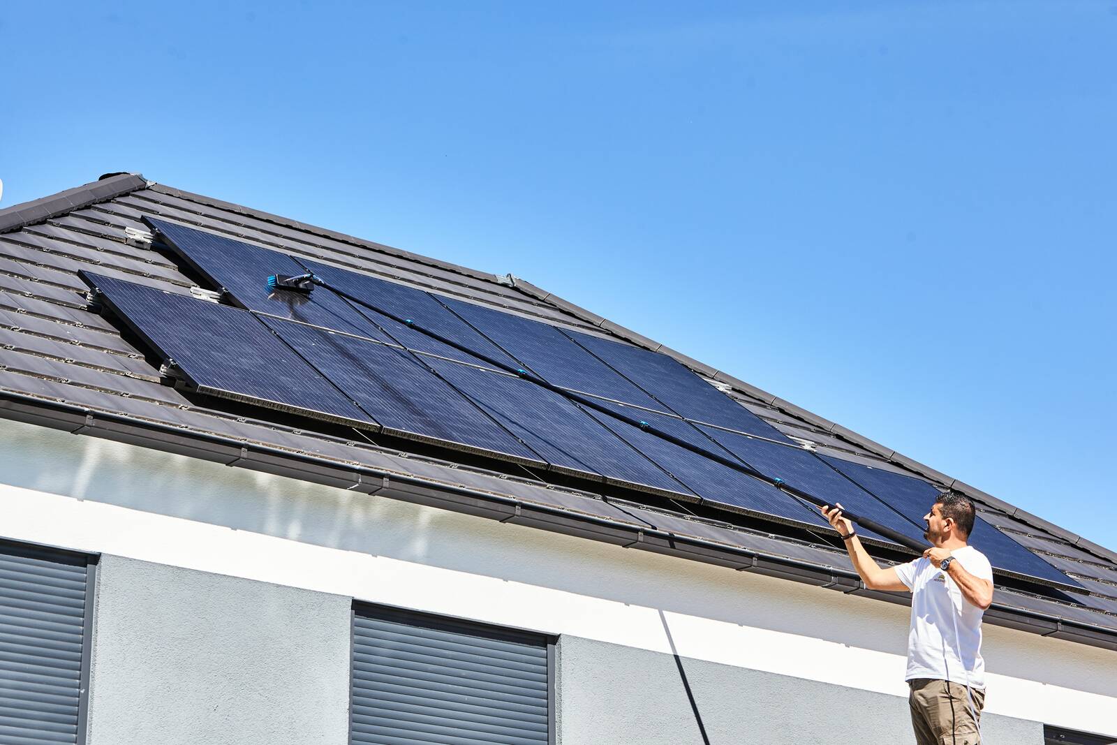 Heissner Teleskop Flächenbürste » Solar Panel Cleaner « bis 460 cm