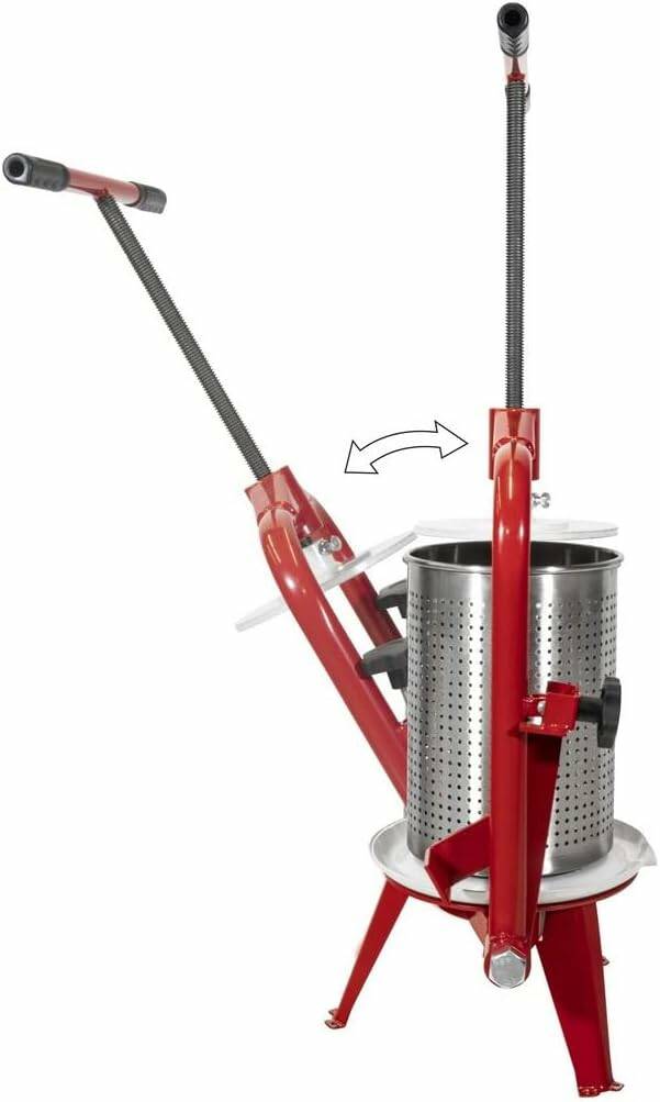 Güde Obstpresse » OP 9 « Mechanischer Antrieb, Edelstahlkorb 9 Liter