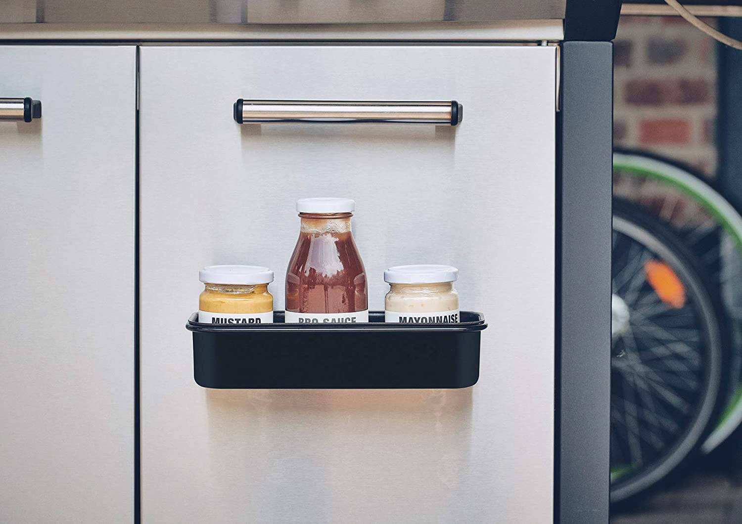 Mr. Gardener » Gewürzregal « Magnetische Zubehörhalterung - Universal