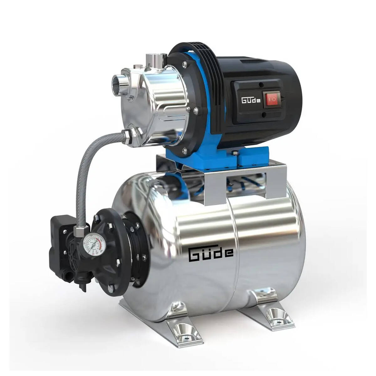 Güde Hauswasserwerk » HWW 1000 ES « Edelstahltank, 1000 W