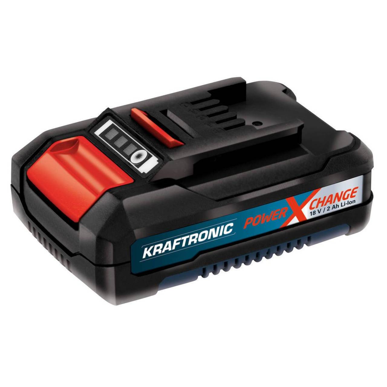 Kraftronic Akku-Bohrschrauber KT-AS 18 Li-2, 2x 18V 2,0 Ah, Schnelllader, Koffer