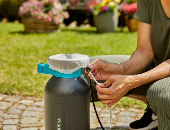 Gardena Drucksprüher » 11130-20 « 5 Liter, Füllstandsanzeige