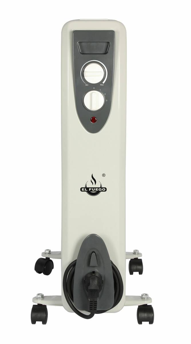 El Fuego Elektro-Ölradiator » AY7024 « 2500 Watt - 11 Rippen