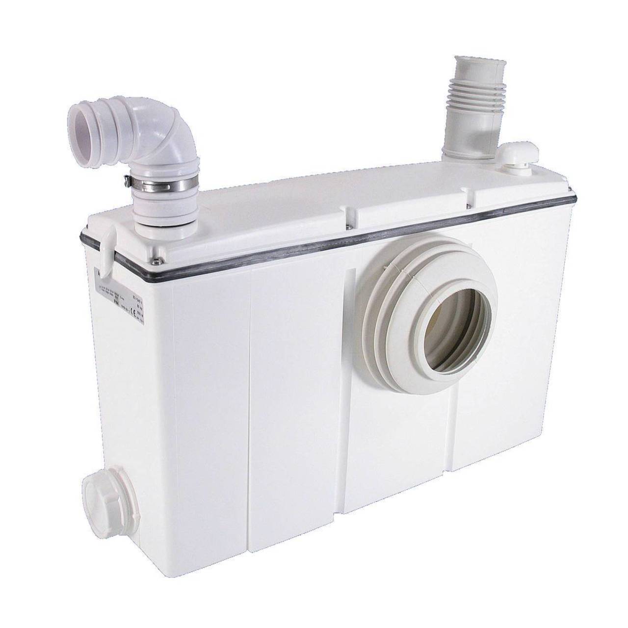 SETMA Kleinhebeanlage Watergenie C, Edelstahlmesser, Förderhöhe 3m, Hebeanlage