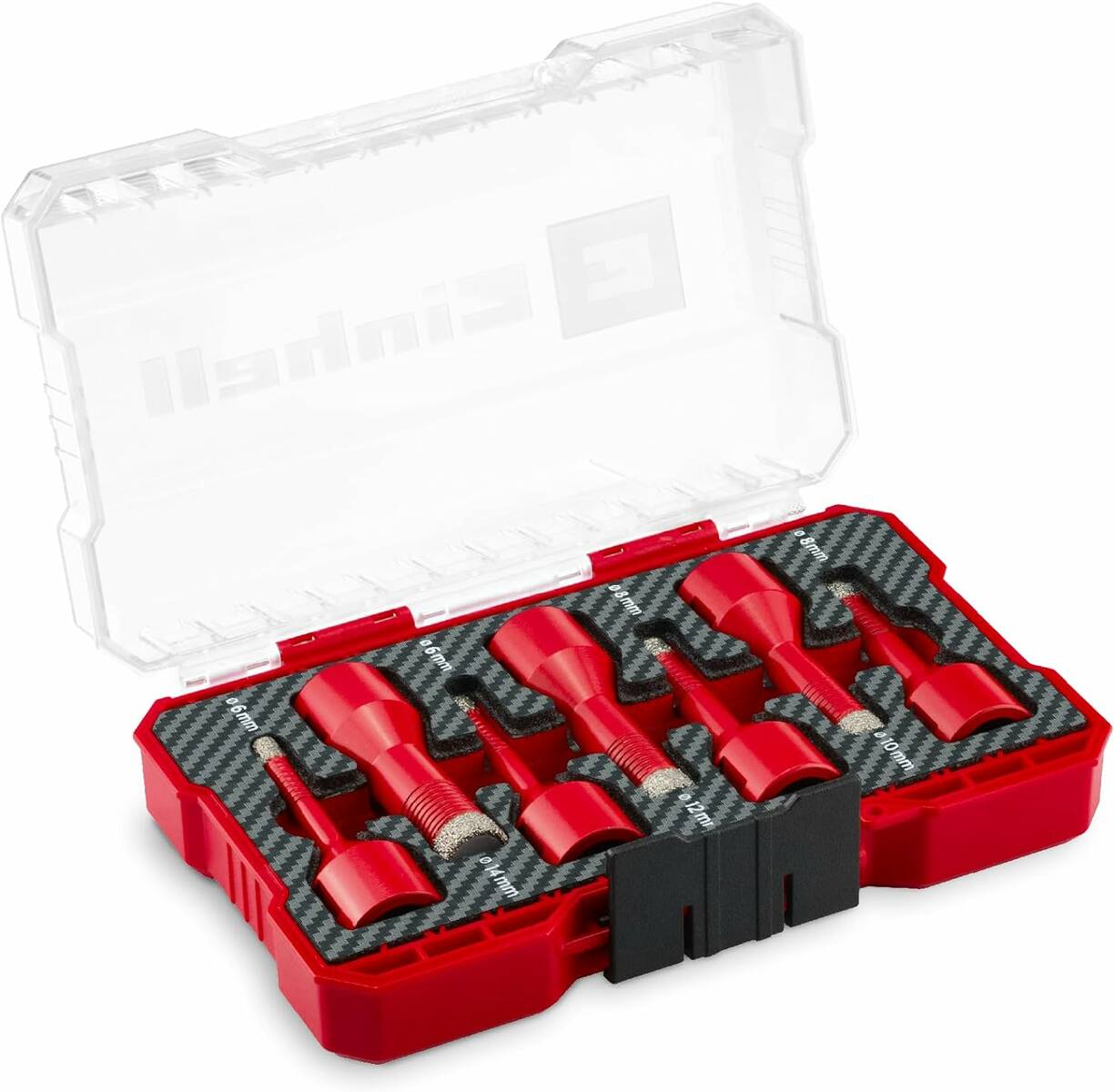 Einhell M-Case » Fliesenbohrer-Set « 7 mm hoher Diamantbesatz, 7 tlg.