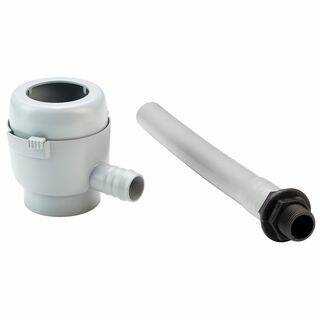 GARANTIA Füllautomat Mini in Grau » DN 50 - 60 « für bis zu 50 m²