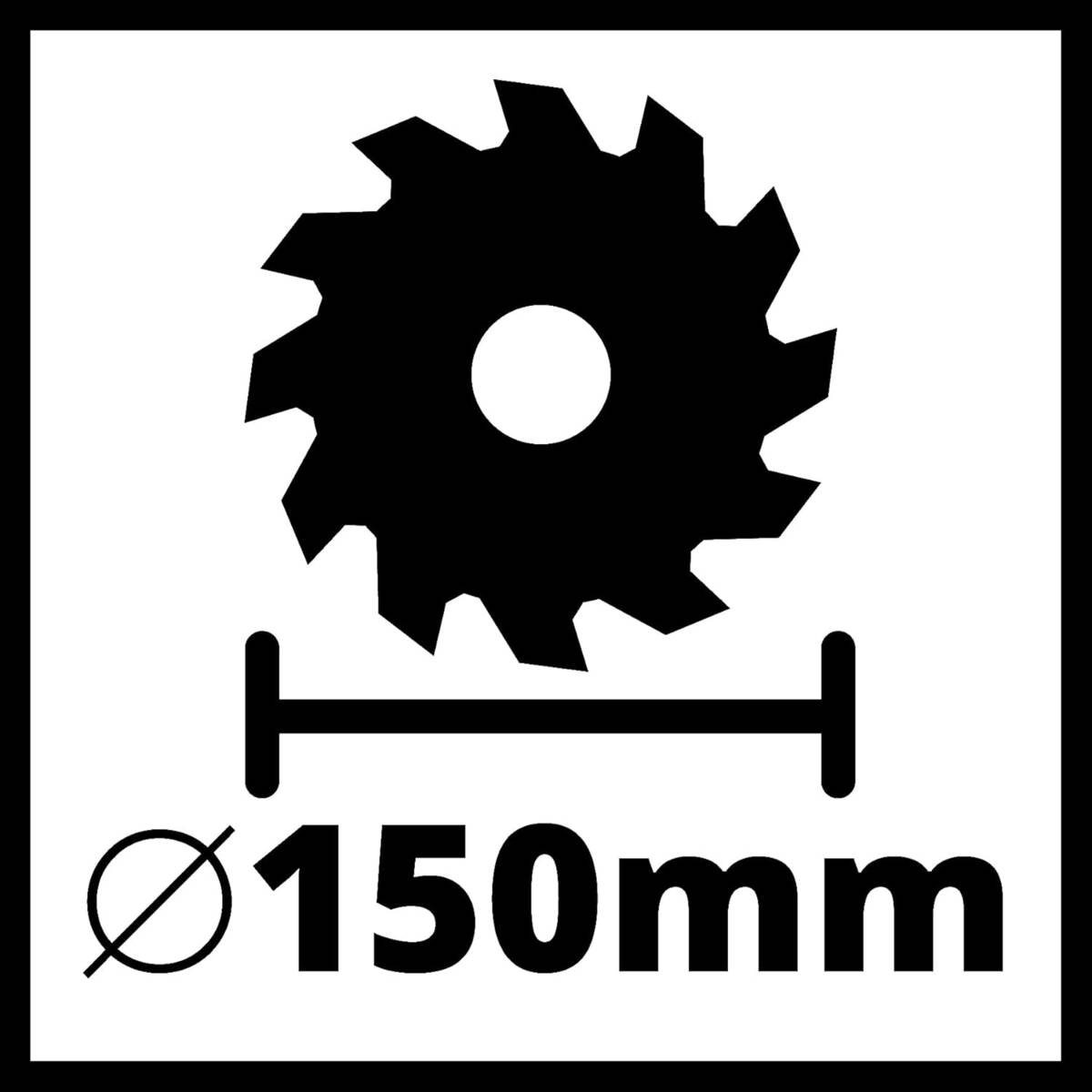 Einhell Akku-Handkreissäge » TC-HS 18 Li-Solo « 18Volt, Power X-Change