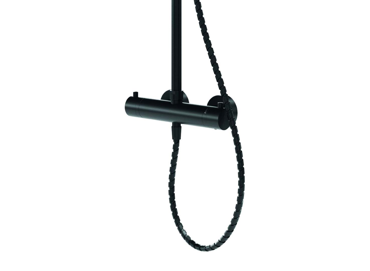 Schulte DuschMaster Rain » D964168 Black-Style « Inkl. Thermostat, eckig