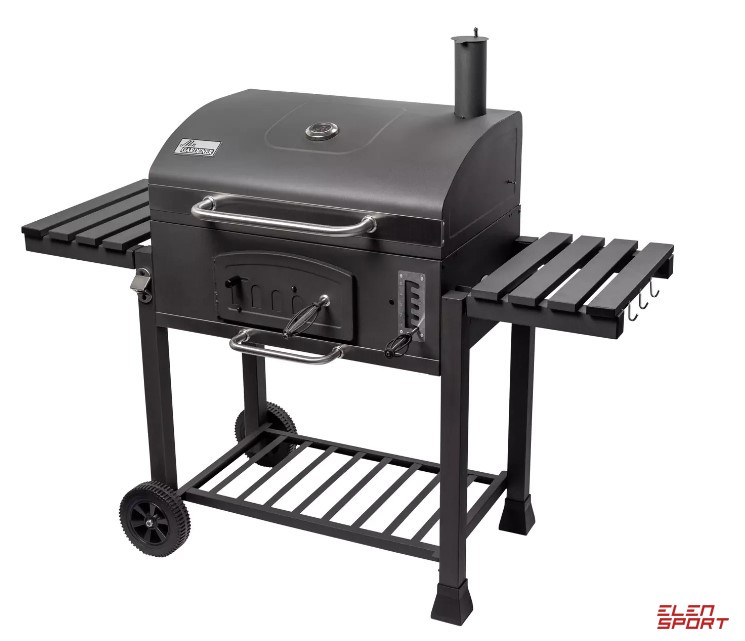 Mr. Gardener Holzkohlegrill » Ottawa XXL P « 80x42cm, Rost-in-Rost