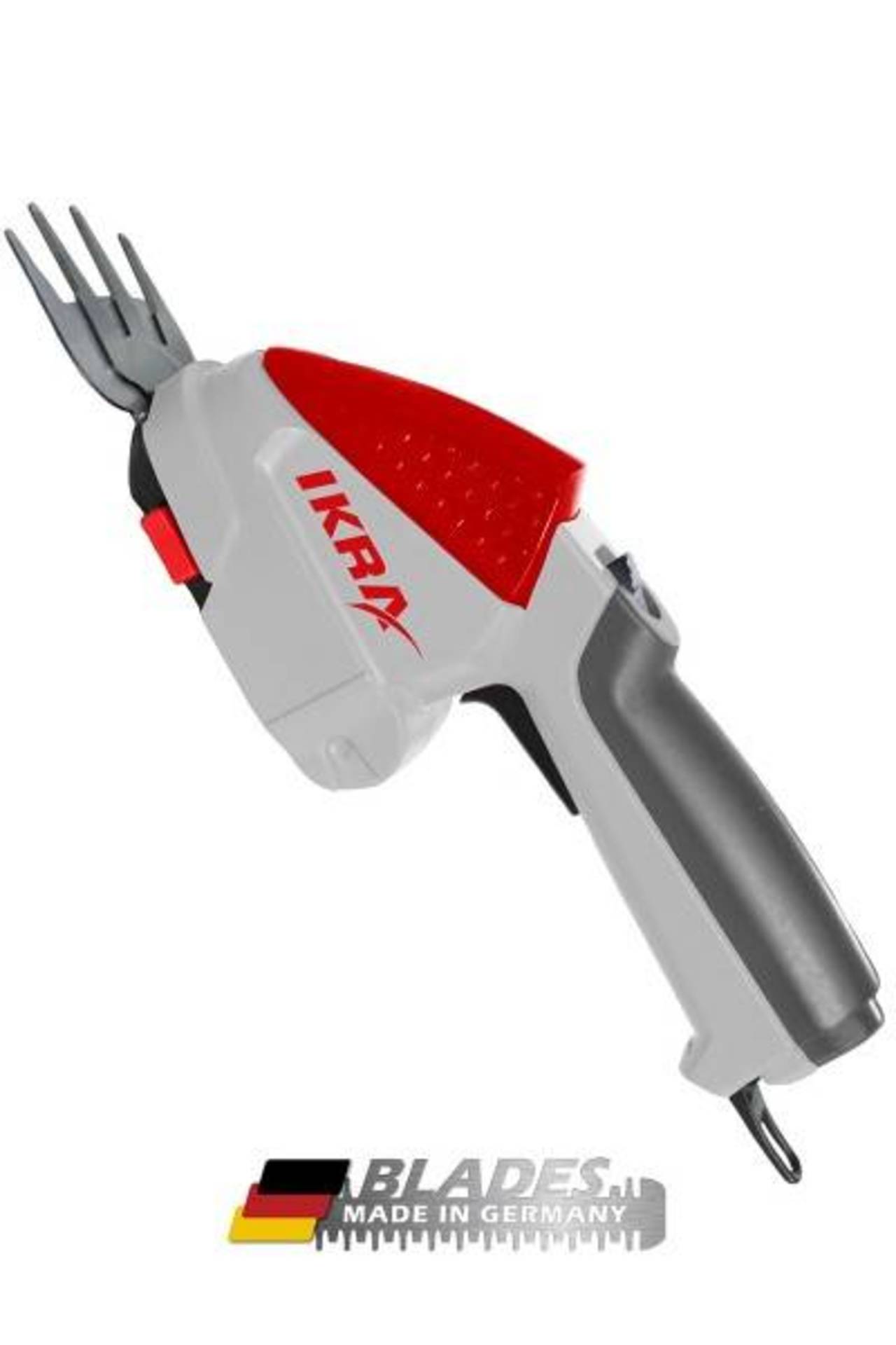 Ikra Akku-Grasschere » IGBS 1054 « Li-Ion - 2in1 Multi-Werkzeug