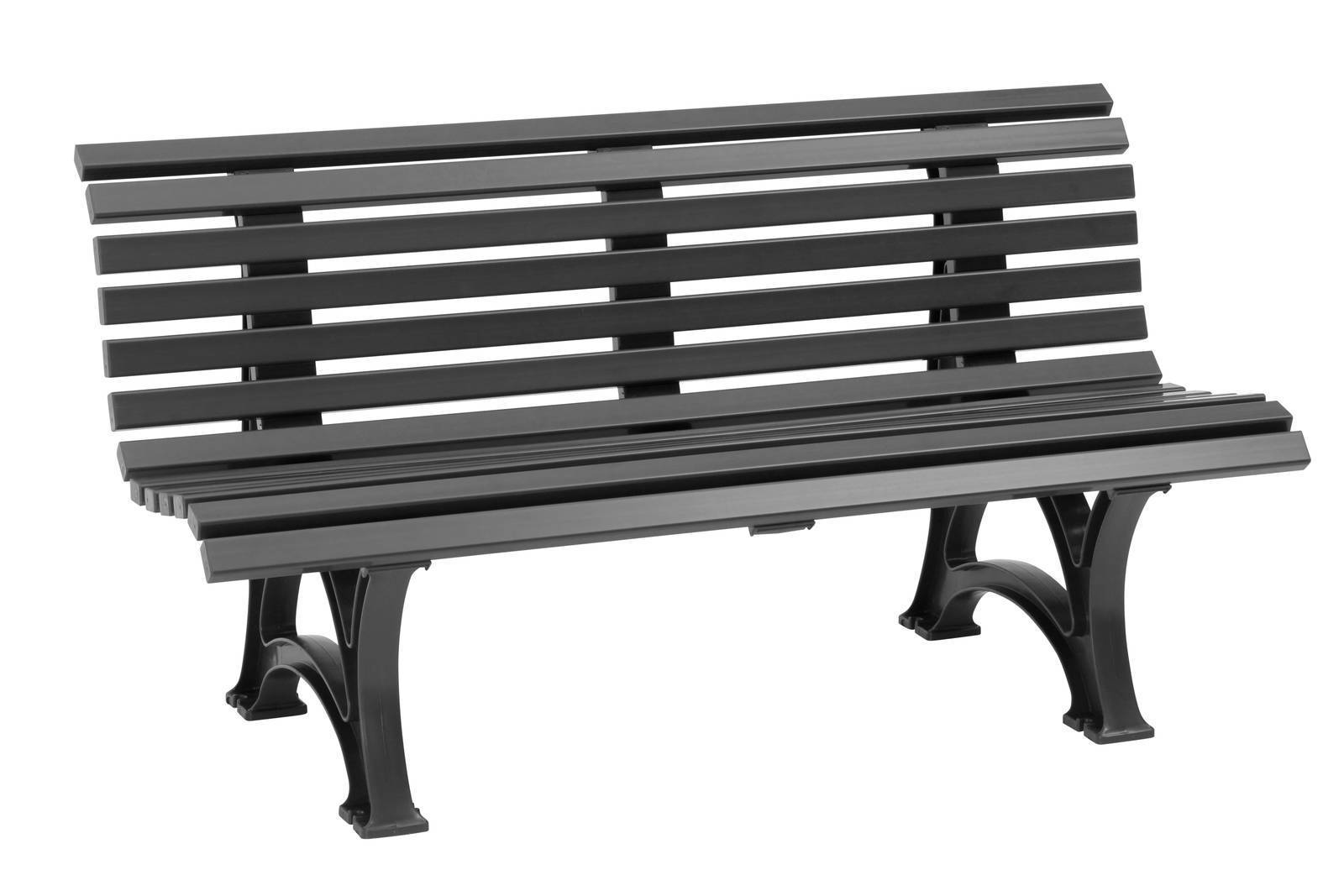Blome Gartenbank 3-Sitzer » Helgoland « in Graphitgrau - 150 cm Blome Gartenbank 3-Sitzer » Helgoland « in Graphitgrau - 150 cm