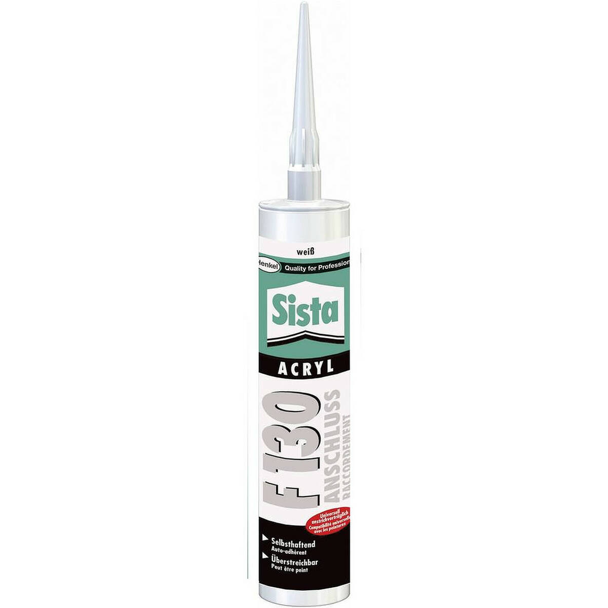 Sista Malerzubehör Acryl » F130 « 300 ml weiß