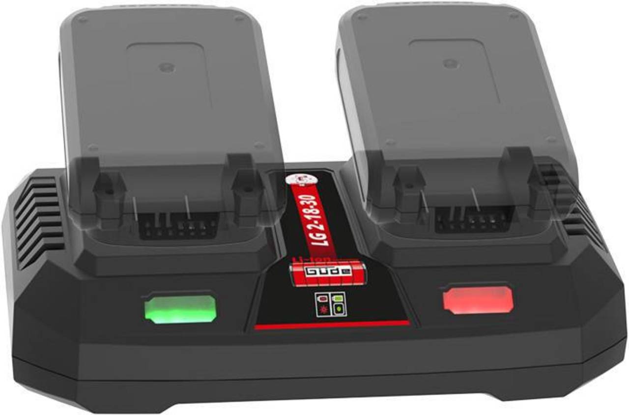 Güde Doppelladegerät » LG 2-18-30 « für 18 Volt E³ Akku-System