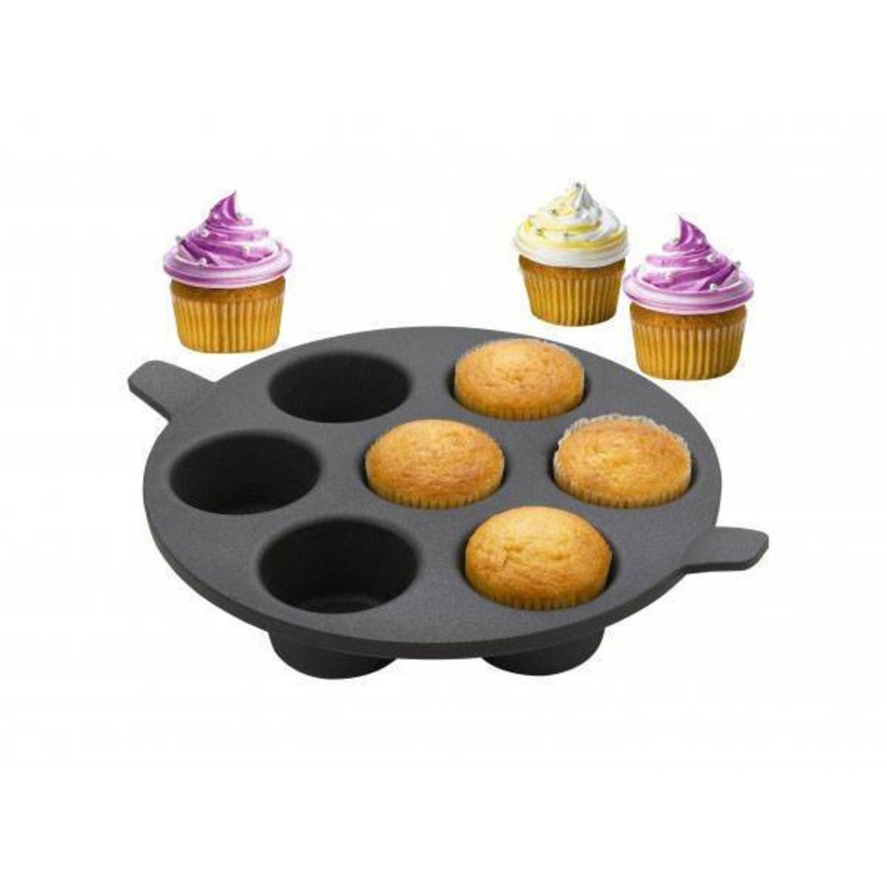 Mr. Gardener Gebäck-Einleger für Rost-in-Rost System, rund Ø 57 cm, Grillen