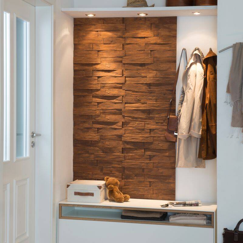 Decosa Wandpaneel » Creativpaneel Wood « 23,5 x 50 cm