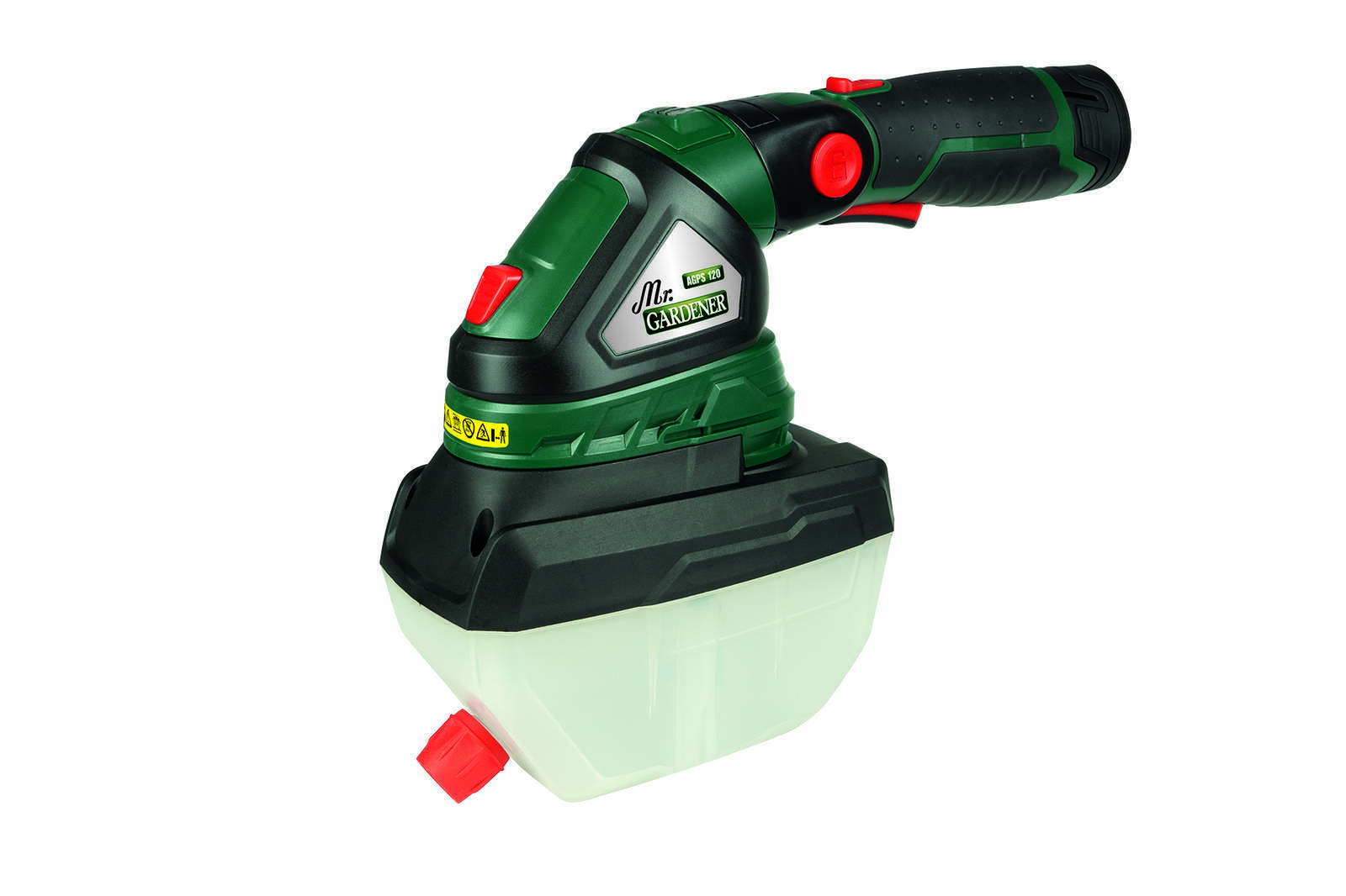 Mr. Gardener Akku-Grasschere » AGPS 120 « 3in1 Kombigerät