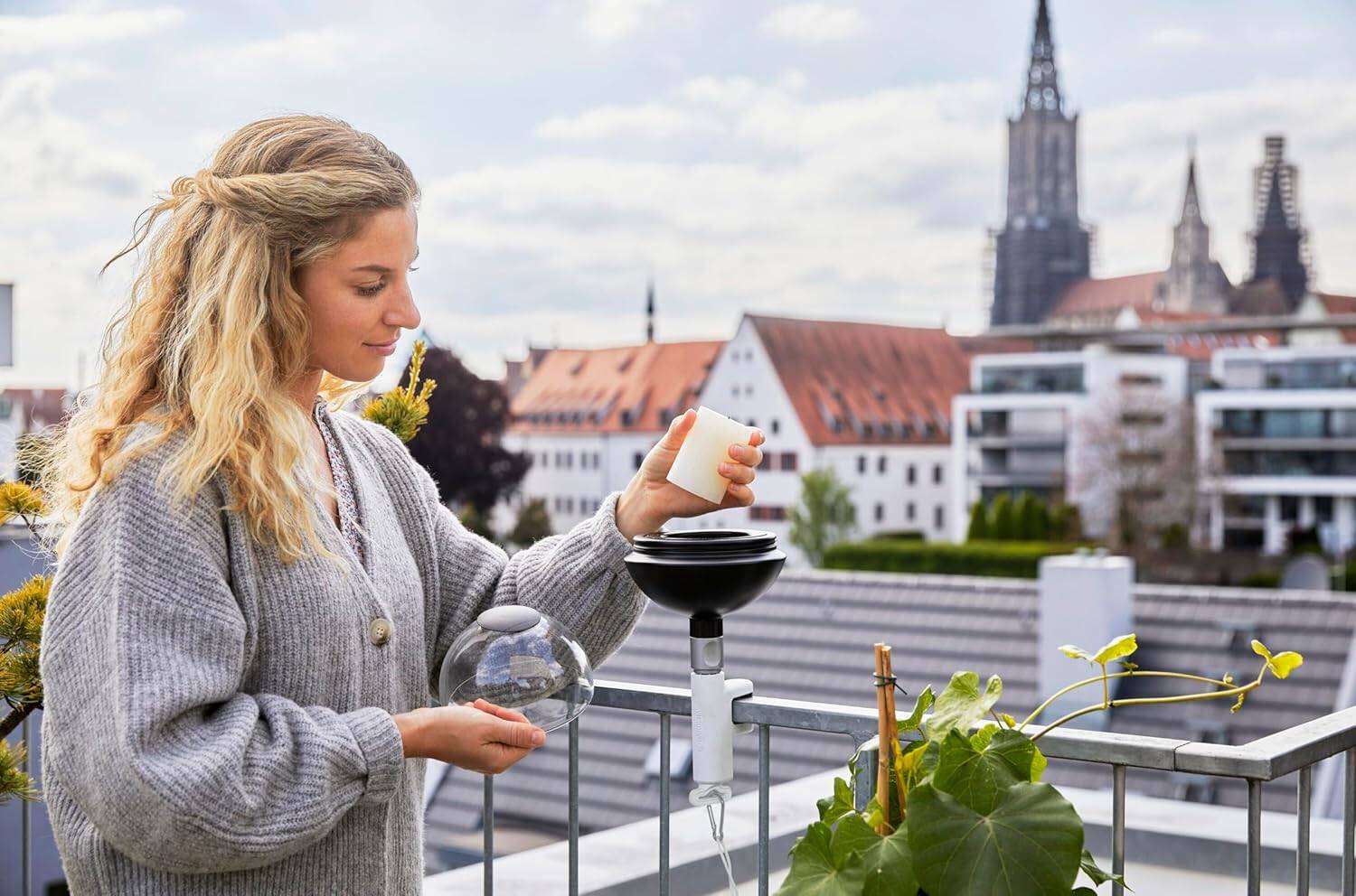 Gardena ClickUp! » Windlicht « Garten-Lifestyle Umgebungslicht