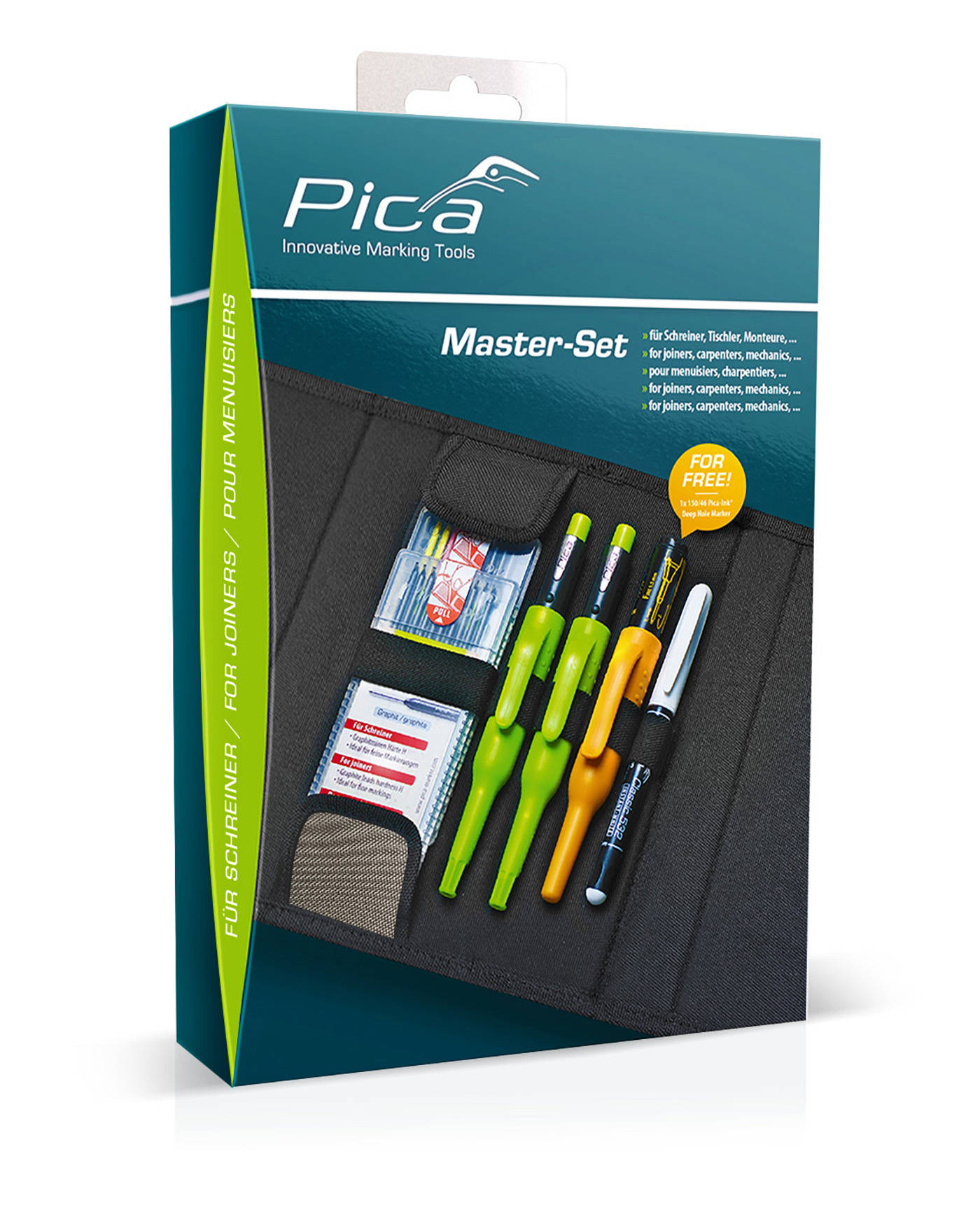 Pica Master Markier Set Schreiner - 55010 -Tischler, Monteure, Innenausbau