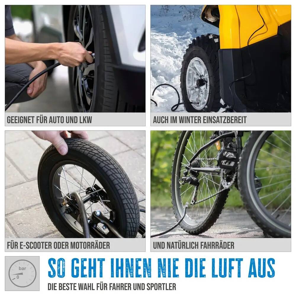 Güde Reifenfüller PROFI » 02756 « großes Manometer