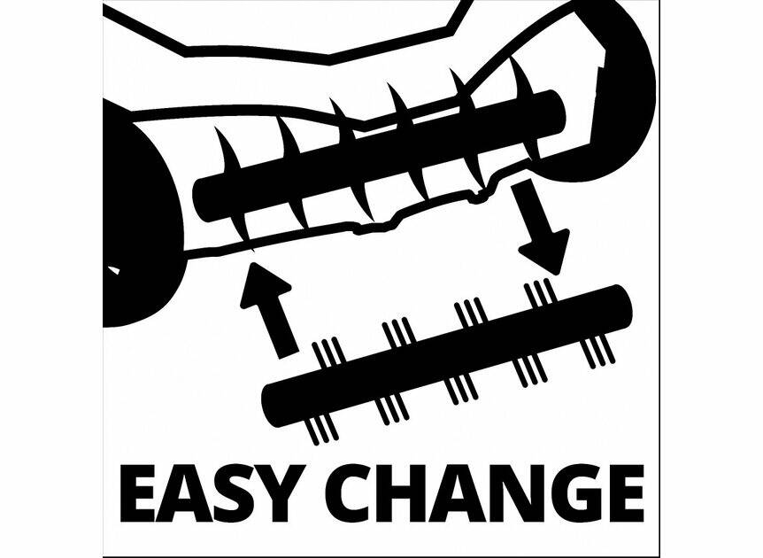 Einhell Vertikutierer Lüfter » GC-SA 1231 « 1200W, 300qm, klappbar