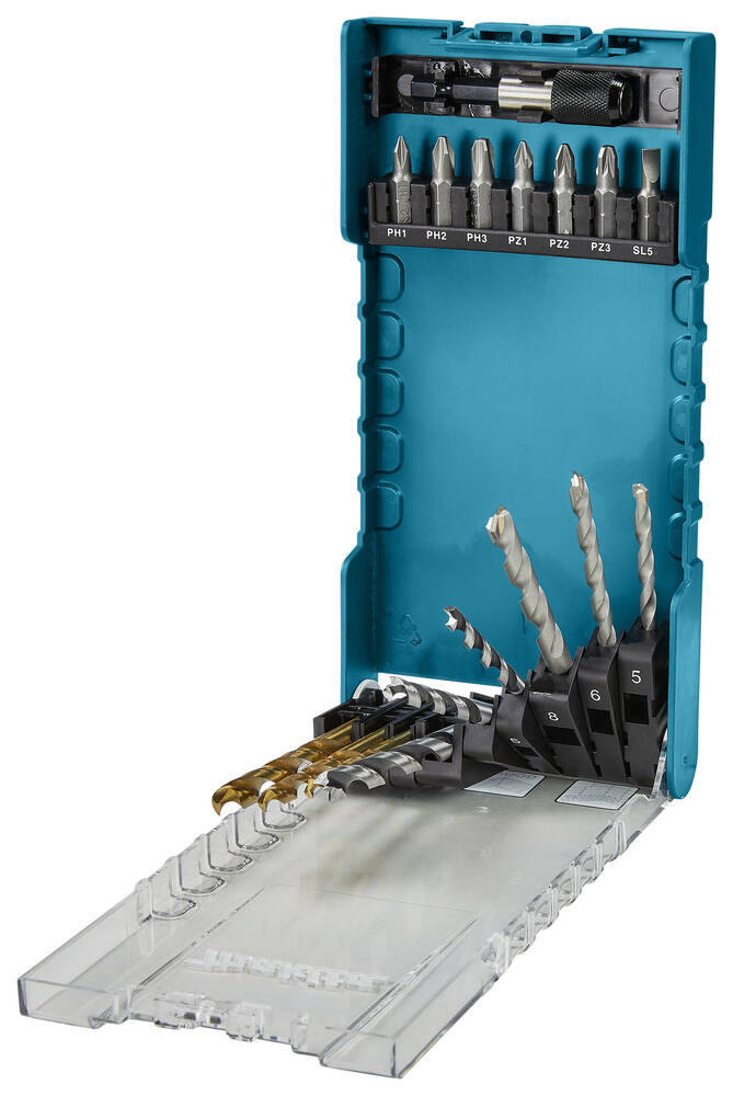 Makita Bohrer-Bit-Set » D-74887 « 17-tlg. Original-Zubehör