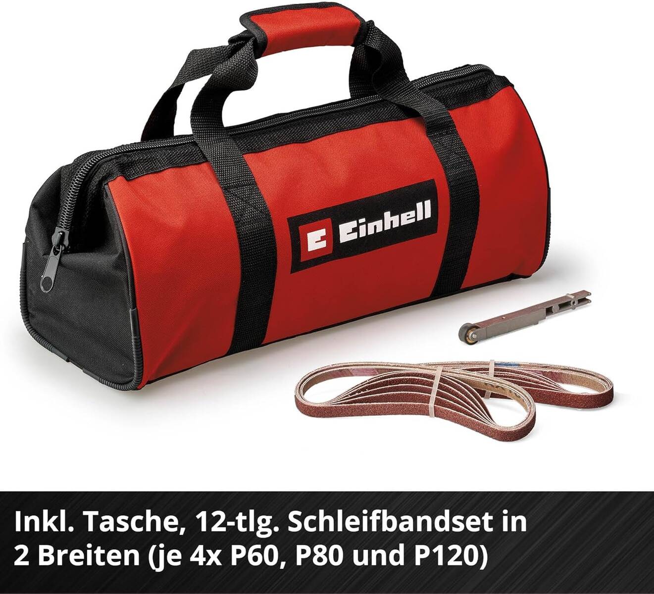 Einhell Akku-Bandfeile » TE-BF 18 Li Solo « Ergo, 18V Power X-Change