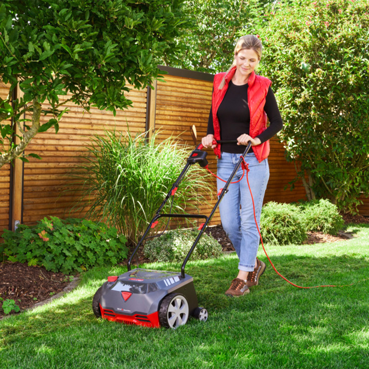 AL-KO Elektro-Vertikutierer » 32.4 Basic Care « 400 m², 50 L Fangbox