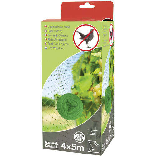 Swissinno Vogelschutznetz » Natural-Control « 4 x 5 Meter, UV-resistent