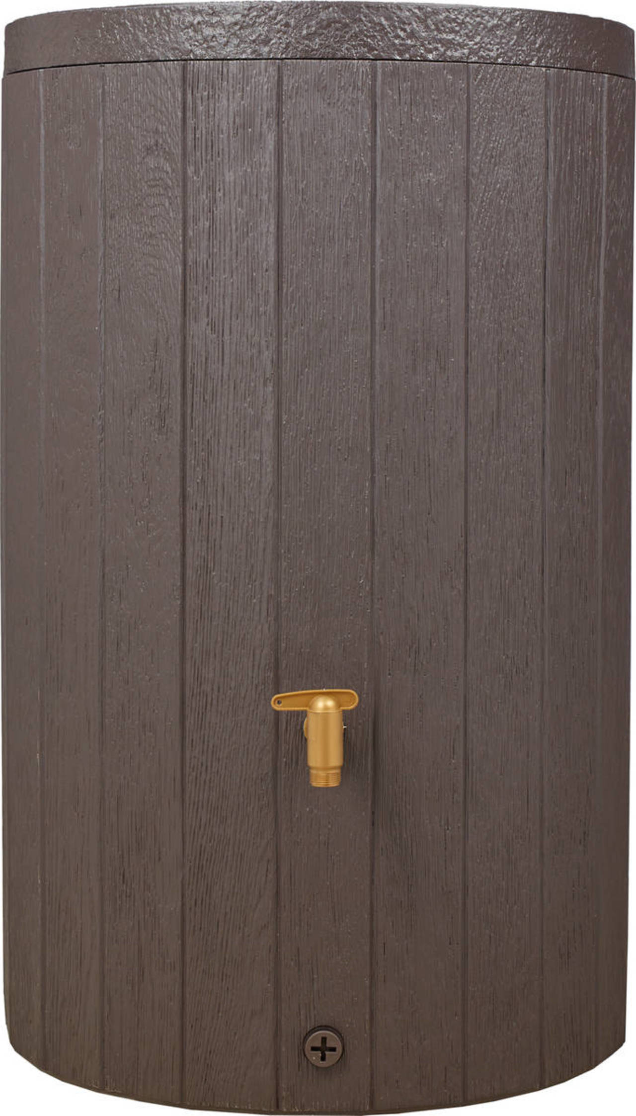 GRAF Regenspeicher » Madera « 220 l Volumen, inkl. Deckel & 3D Dekor