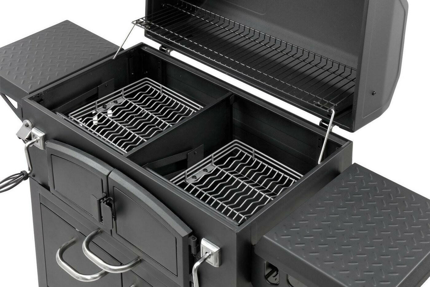 El Fuego Holzkohlegrill » Grand Ontario « Inkl. Thermometer, Ablagen