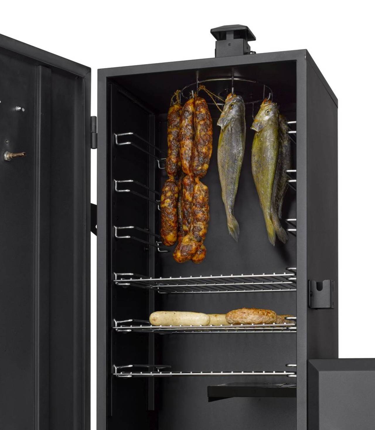 EL FUEGO® Gas-Smoker » Portland SF « AY3175 - inkl. Thermometer