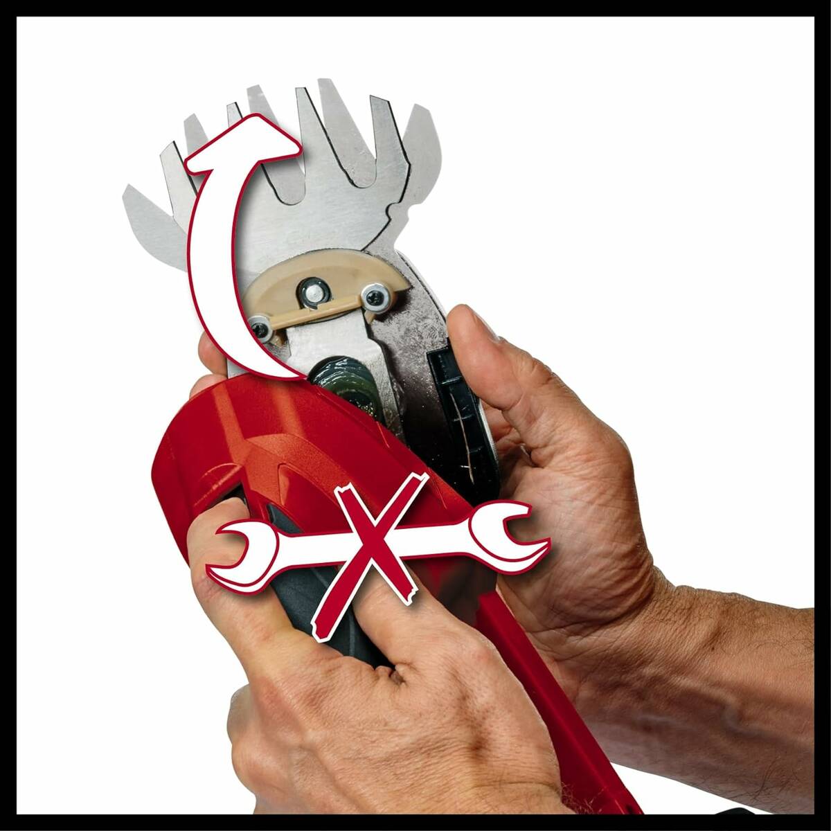 Einhell Akku-Gras- und Strauchschere » GE-CG 18/100 Li-Solo « Softgrip