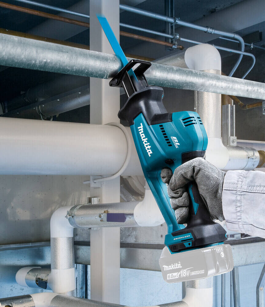 Makita Akku-Reciprosäge » DJR189Z « 18-Volt Brushlees Motor