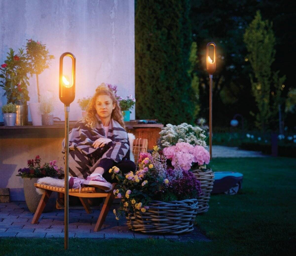 Gardena ClickUp! » Ölfackel « 11360-20, One-Click-Mechanismus