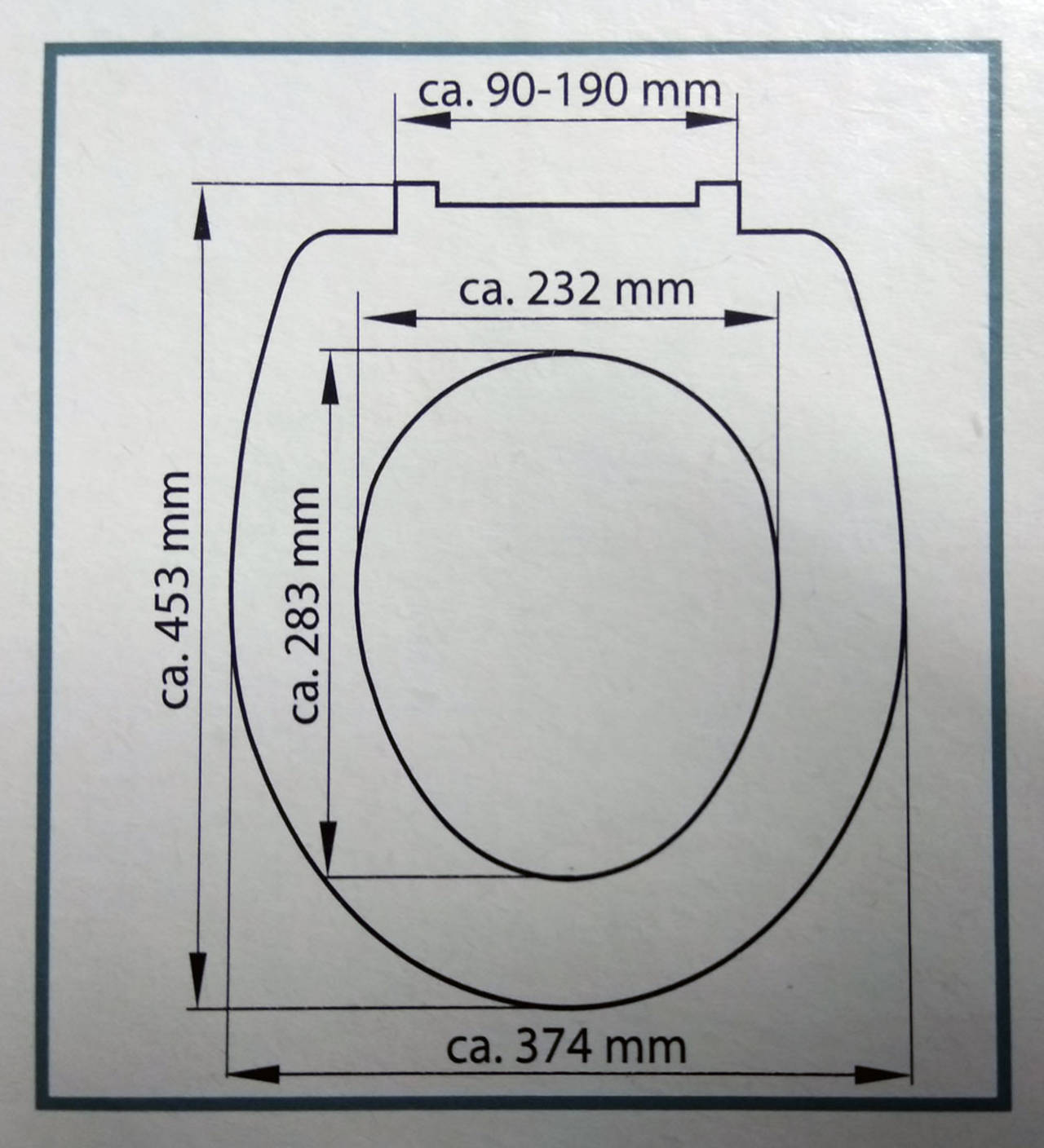 Schütte / EISL Duroplast WC-Sitz (Klodeckel) m. Absenkautomatik