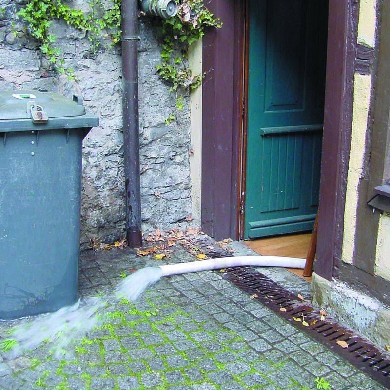 Güde Flachsaugerpumpe » GFS 4000 INOX « inkl. Thermoschutz