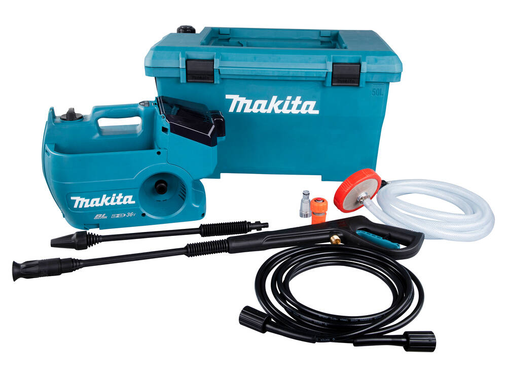Makita Akku-Hochdruckreiniger » DHW080ZK « 2x18 Volt Power - Sologerät