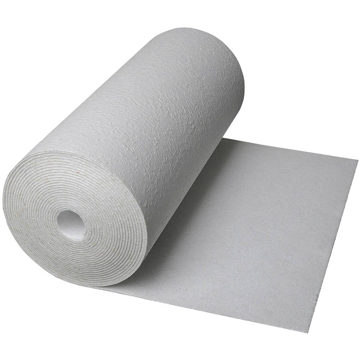 Climapor Dämmtapete Innen » Rauhfaser Optik « auf Rolle, weiß, 3,75 m²