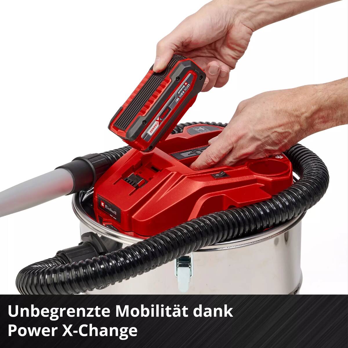 Einhell Akku-Aschesauger » TE-AV 18/15 Li C-Solo « 15 Liter