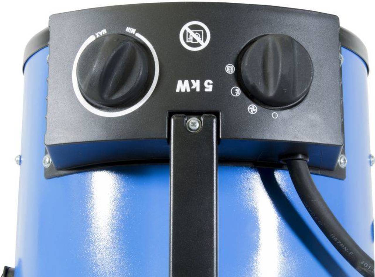 Güde Elektroheizer » GEH 5000 R « 5 kW & Ventilator-Funktion