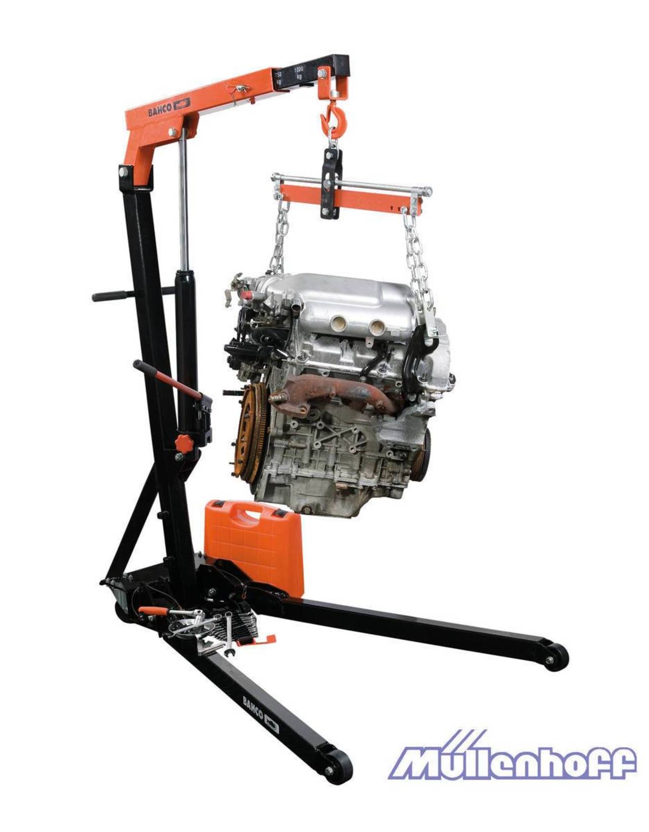 Bahco mobiler klappbarer Hebekran / Werkstattkran - BH6FC1000 - max. 1 Tonne